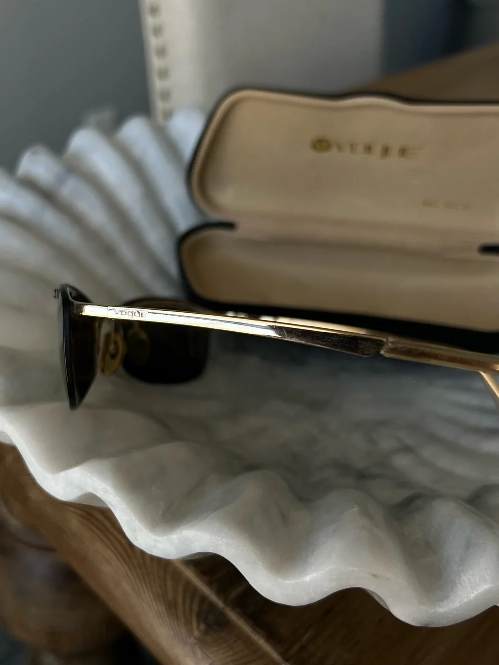 Women’s Vogue Gold Sunglasses VO3331-S